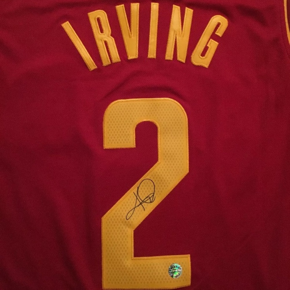 Kyrie Irving Autographed Jersey